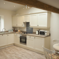 Kitchen and dining area